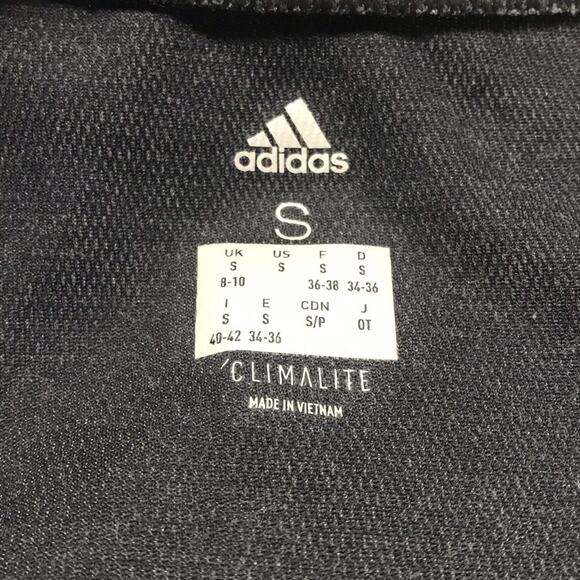 Adidas Climalite gray lightweight pullover sweater sweatshirt WOMENS SIZE SMALL - Picture 6 of 7